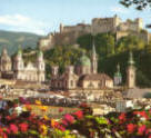 Salzburg mit Festung