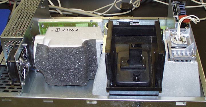 Inside Spectrophotometer